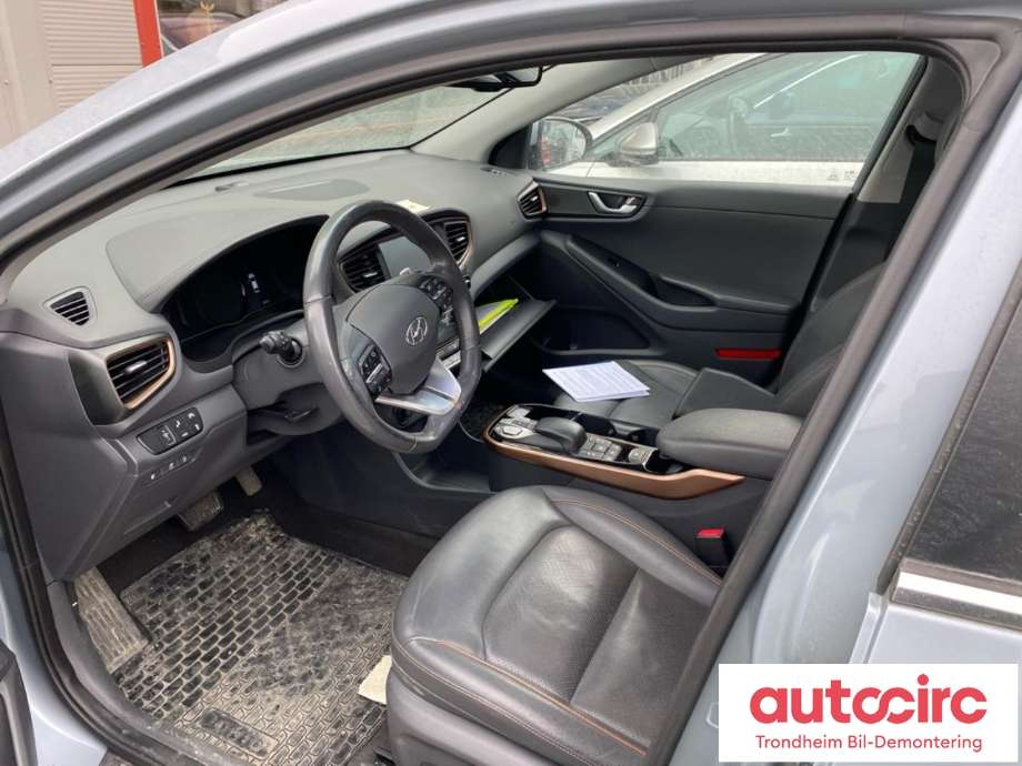 Hyundai Ioniq Electric 2016-2019 (Fase 1) , Motorkode: EM09, Girkassekode: AEEVHU61A017