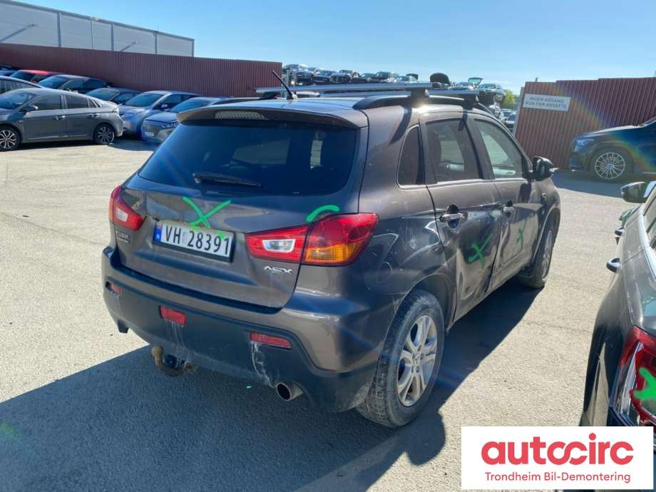 Mitsubishi ASX 2010-2019 , Motorkode: 4N13, Girkassekode: 2500A296
