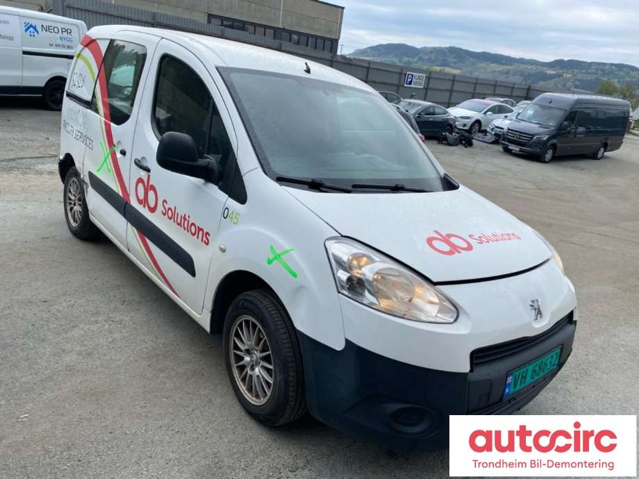 Peugeot Partner 2008-2015 (Type II, Fase 1) , Motorkode: 9HN, Girkassekode: 1608935280