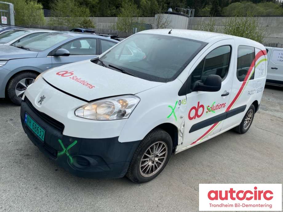 Peugeot Partner 2008-2015 (Type II, Fase 1) , Motorkode: 9HN, Girkassekode: 1608935280
