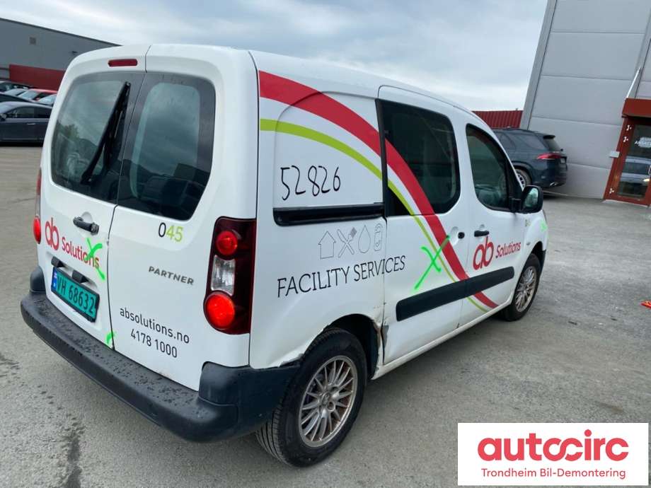 Peugeot Partner 2008-2015 (Type II, Fase 1) , Motorkode: 9HN, Girkassekode: 1608935280