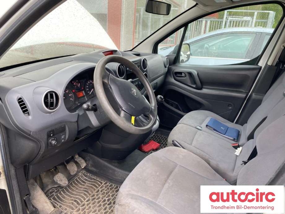Peugeot Partner 2008-2015 (Type II, Fase 1) , Motorkode: 9HN, Girkassekode: 1608935280