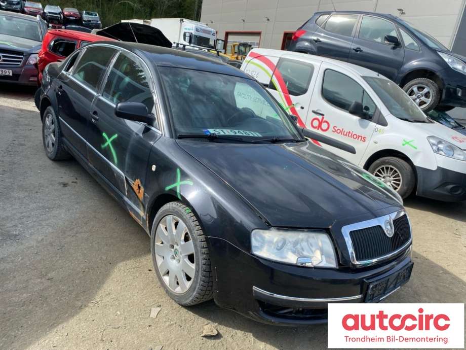 Škoda Superb 2002-2008 (Type I) , Motorkode: AVF, Girkassekode: EYF
