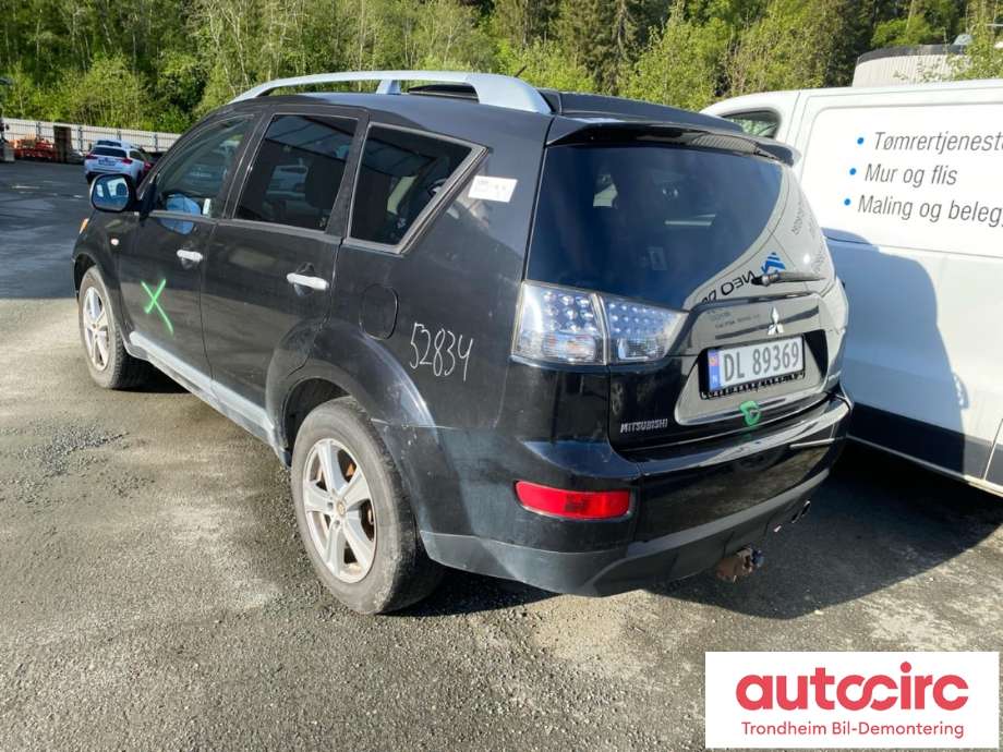 Mitsubishi Outlander 2007-2010 (Type II, Fase 1) , Motorkode: BSY, Girkassekode: 2500A092