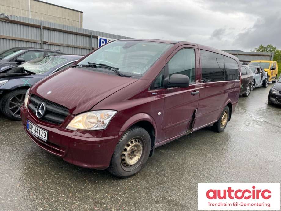 Mercedes Vito/Viano 2010-2014 (Fase 2) (W639) (W639), Motorkode: 651940, Girkassekode: 722686