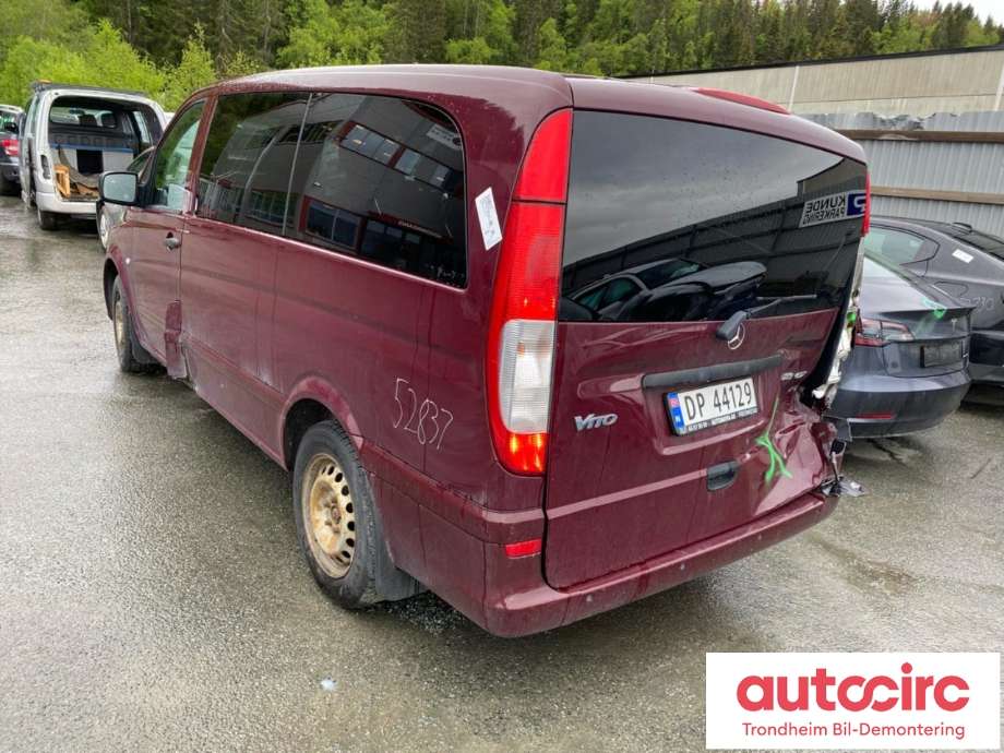 Mercedes Vito/Viano 2010-2014 (Fase 2) (W639) (W639), Motorkode: 651940, Girkassekode: 722686