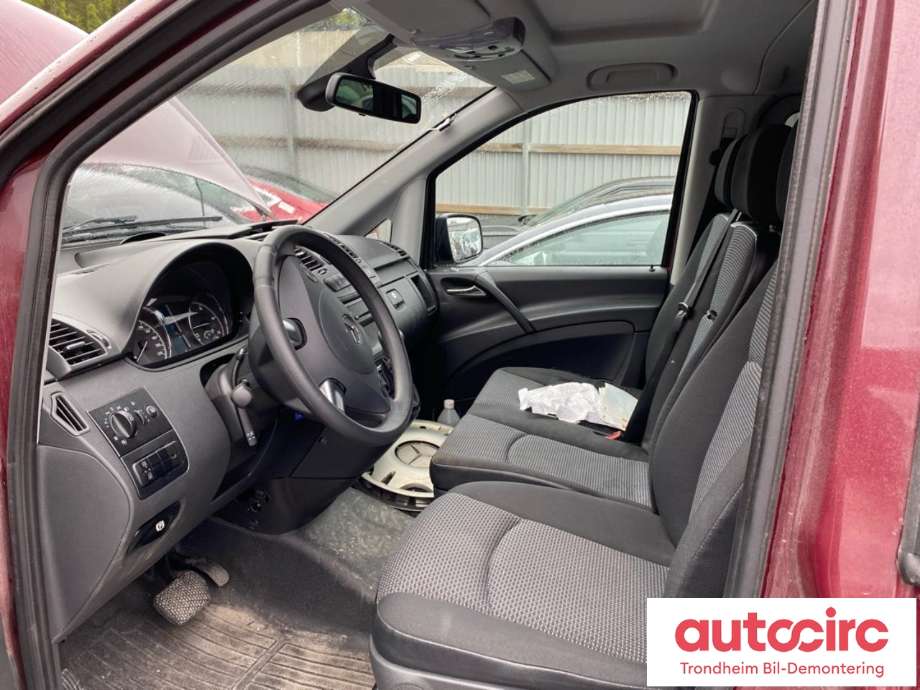 Mercedes Vito/Viano 2010-2014 (Fase 2) (W639) (W639), Motorkode: 651940, Girkassekode: 722686