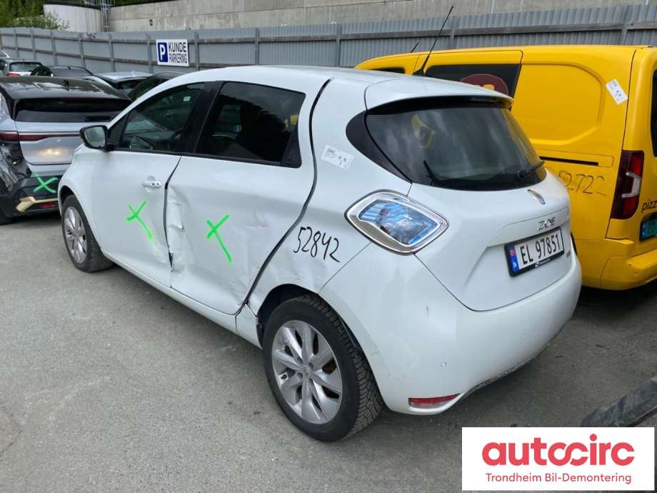 Renault Zoe 2013-2019 (Fase 1) , Motorkode: 5AQ-60, Girkassekode: RA0