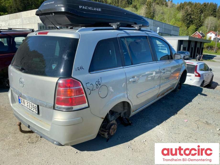 Opel Zafira B 2005-2011 , Motorkode: Z19DT, Girkassekode: MZ4