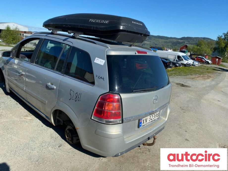 Opel Zafira B 2005-2011 , Motorkode: Z19DT, Girkassekode: MZ4