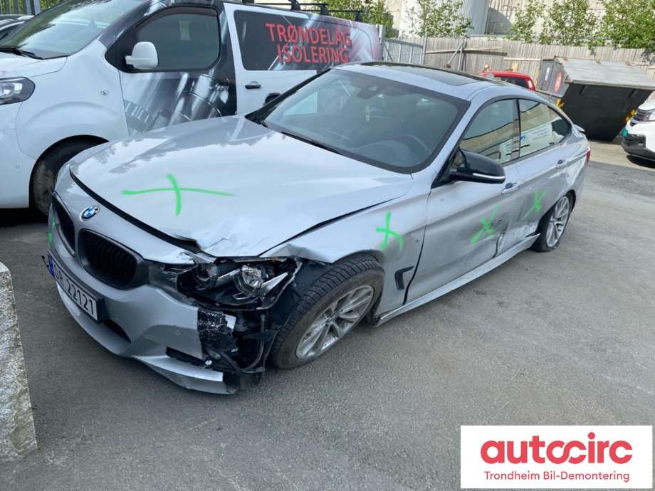 BMW 3-Serie 2012-2018 (F30/F31/F34) (F30/F31/F34), Motorkode: B58B30A, Girkassekode: 24009487625