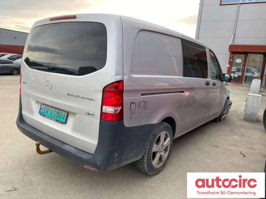 Mercedes Vito 2014-->> (W447) (W447), Motorkode: 651950, Girkassekode: 722965