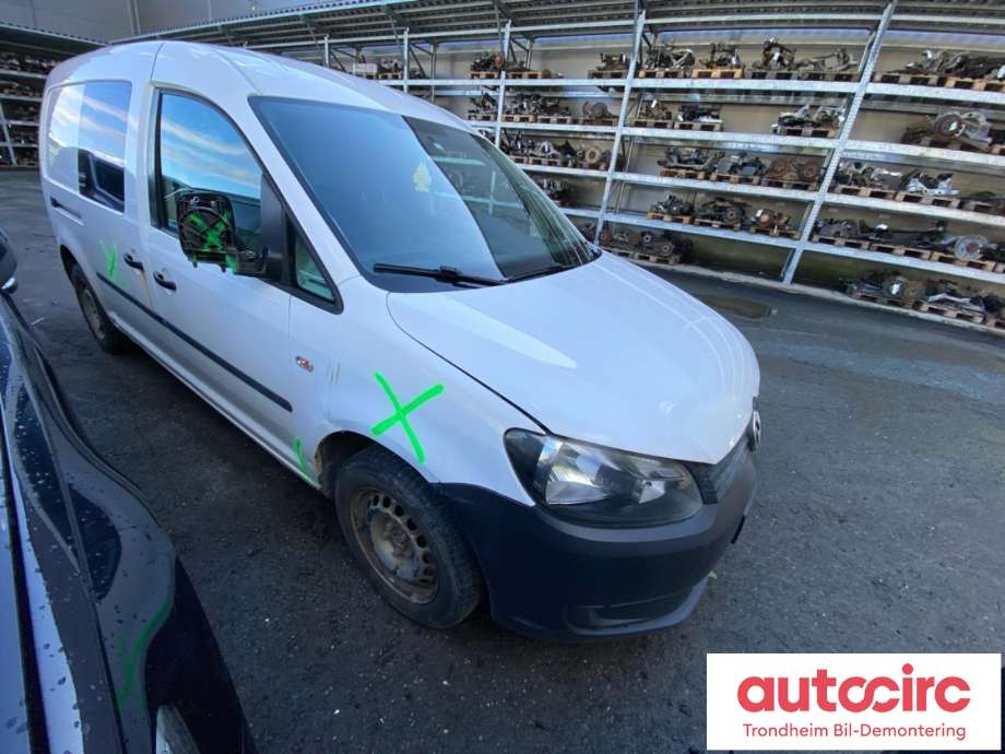 VW Caddy 2010-2015 (Type III, Fase 2) , Motorkode: CAYD, Girkassekode: MHZ