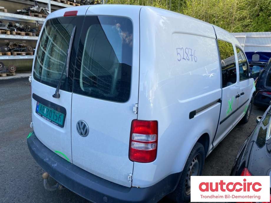 VW Caddy 2010-2015 (Type III, Fase 2) , Motorkode: CAYD, Girkassekode: MHZ