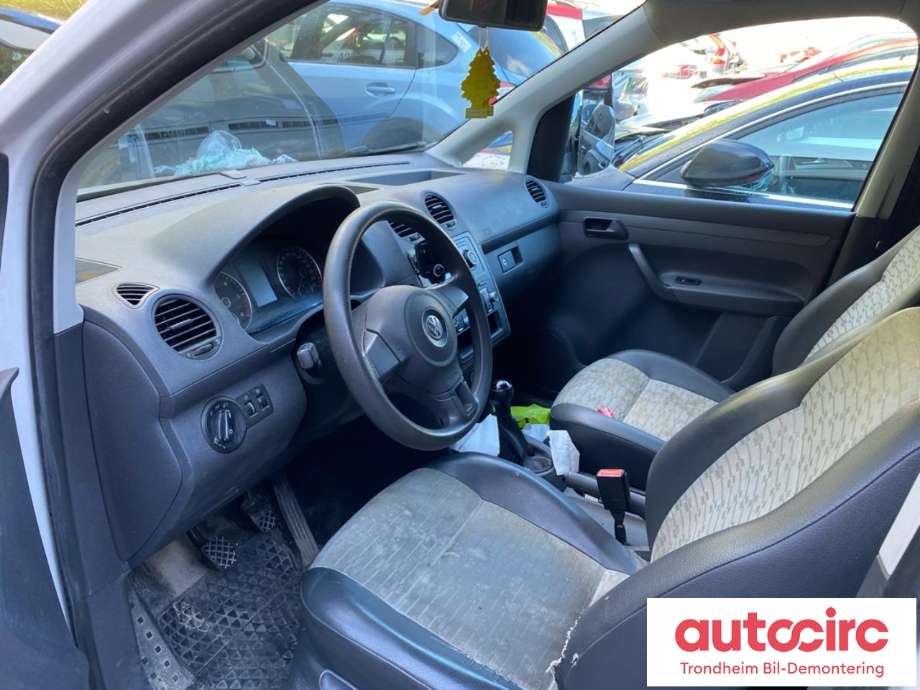 VW Caddy 2010-2015 (Type III, Fase 2) , Motorkode: CAYD, Girkassekode: MHZ