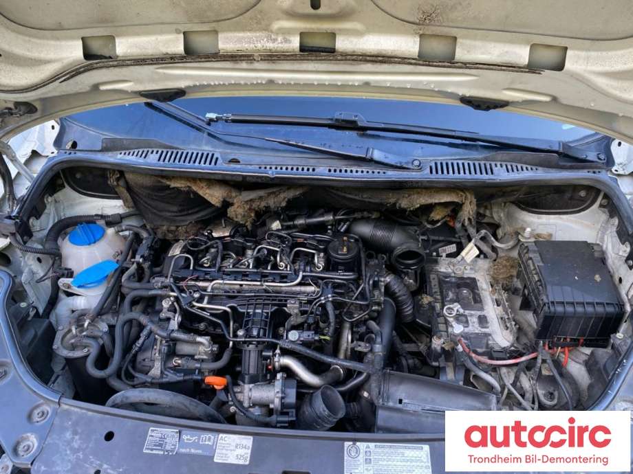 VW Caddy 2010-2015 (Type III, Fase 2) , Motorkode: CAYD, Girkassekode: MHZ