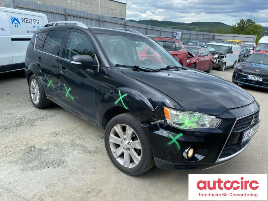 Mitsubishi Outlander 2010-2012 (Type II, Fase 2) , Motorkode: 4HK, Girkassekode: 2500A681