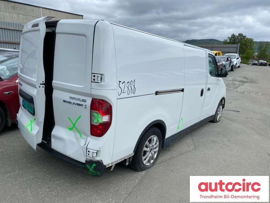 Maxus e-Deliver 3 2020-->> , Motorkode: TZ204XS85K05, Girkassekode: 