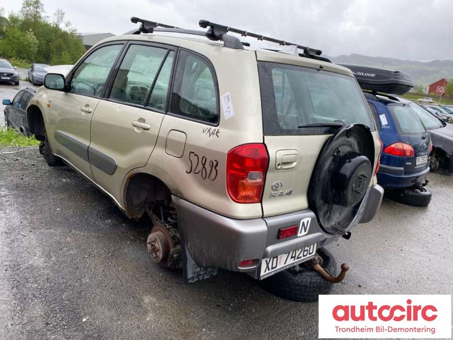 Toyota RAV4 2000-2006 (Type II) , Motorkode: 1CD-FTV, Girkassekode: 3030042120