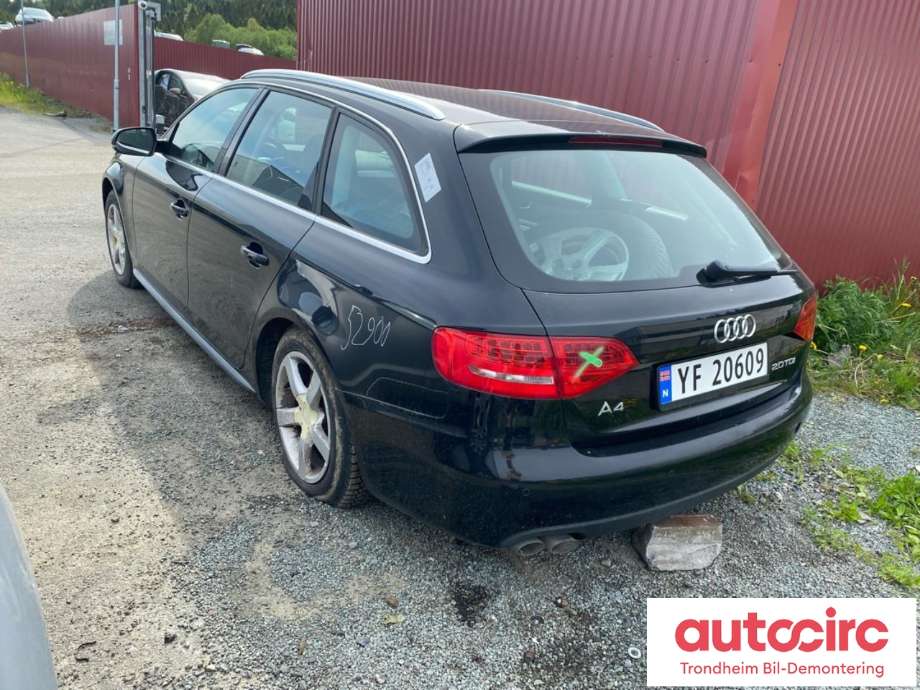 Audi A4 2007-2014 (Type IV) (B8) (B8), Motorkode: CAGA, Girkassekode: LLN