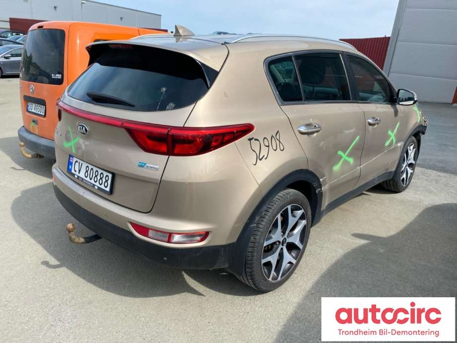 Kia Sportage 2016-2021 (Type IV) , Motorkode: D4FD, Girkassekode: 430003D847