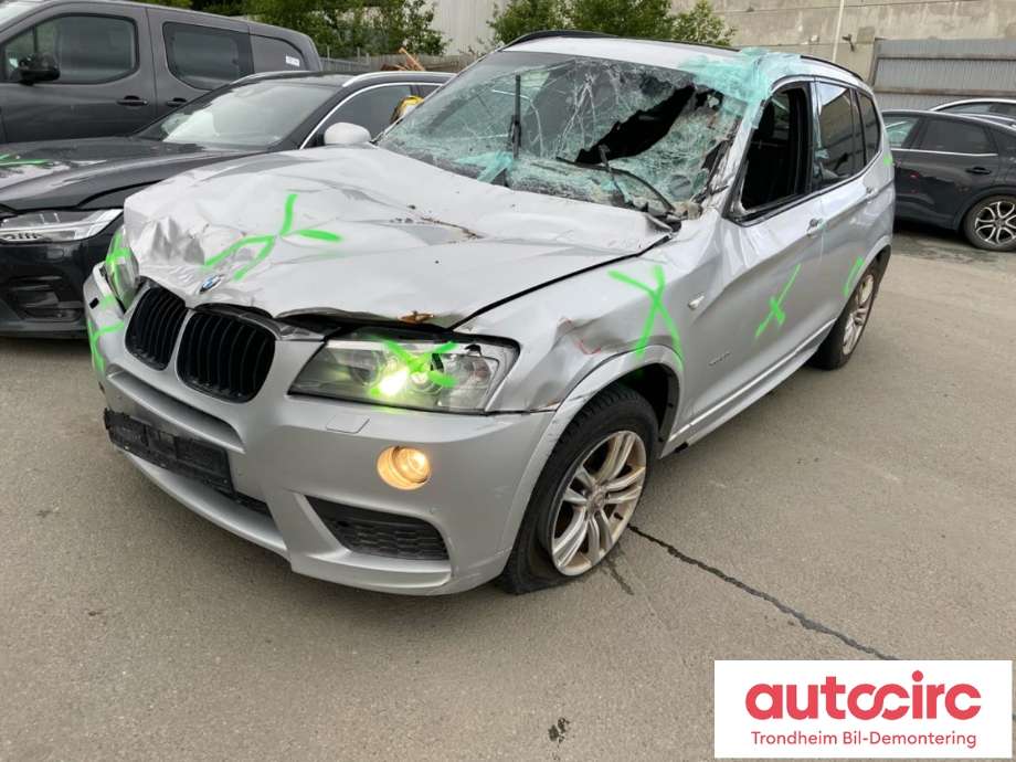 BMW X3 2010-2017 (F25) (F25), Motorkode: N20B20A, Girkassekode: 24008486475