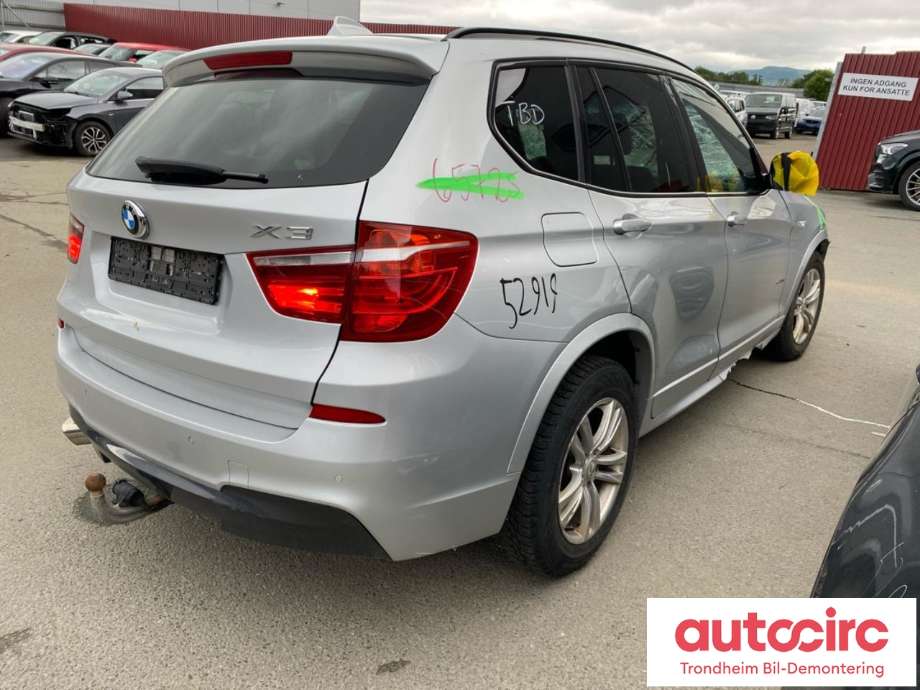 BMW X3 2010-2017 (F25) (F25), Motorkode: N20B20A, Girkassekode: 24008486475