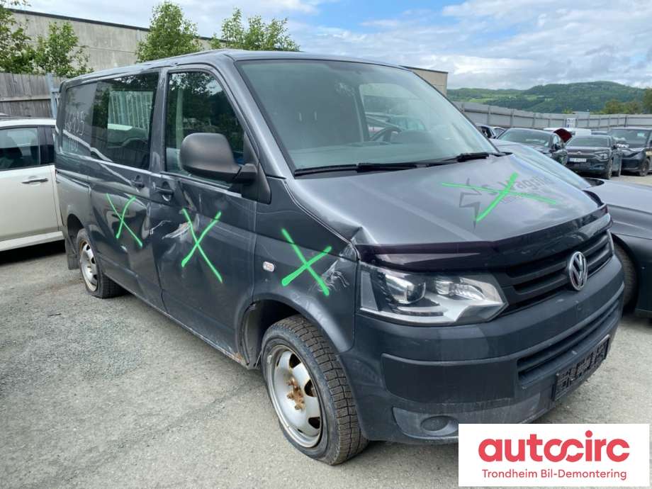 VW Transporter / Caravelle 2009-2015 (Fase 2) (T5) (T5), Motorkode: CAAC, Girkassekode: PAW