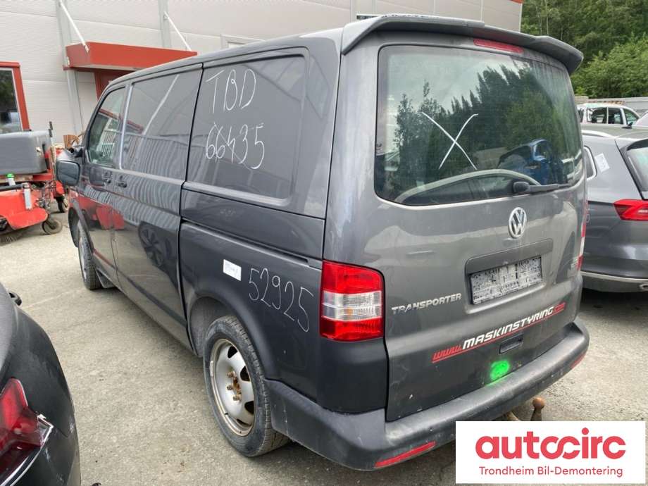 VW Transporter / Caravelle 2009-2015 (Fase 2) (T5) (T5), Motorkode: CAAC, Girkassekode: PAW