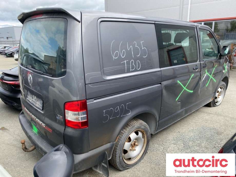 VW Transporter / Caravelle 2009-2015 (Fase 2) (T5) (T5), Motorkode: CAAC, Girkassekode: PAW