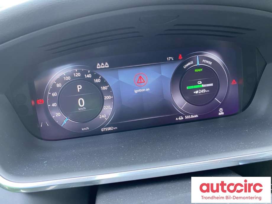Jaguar I-PACE 2018-->> , Motorkode: TZ204XSA, Girkassekode: 