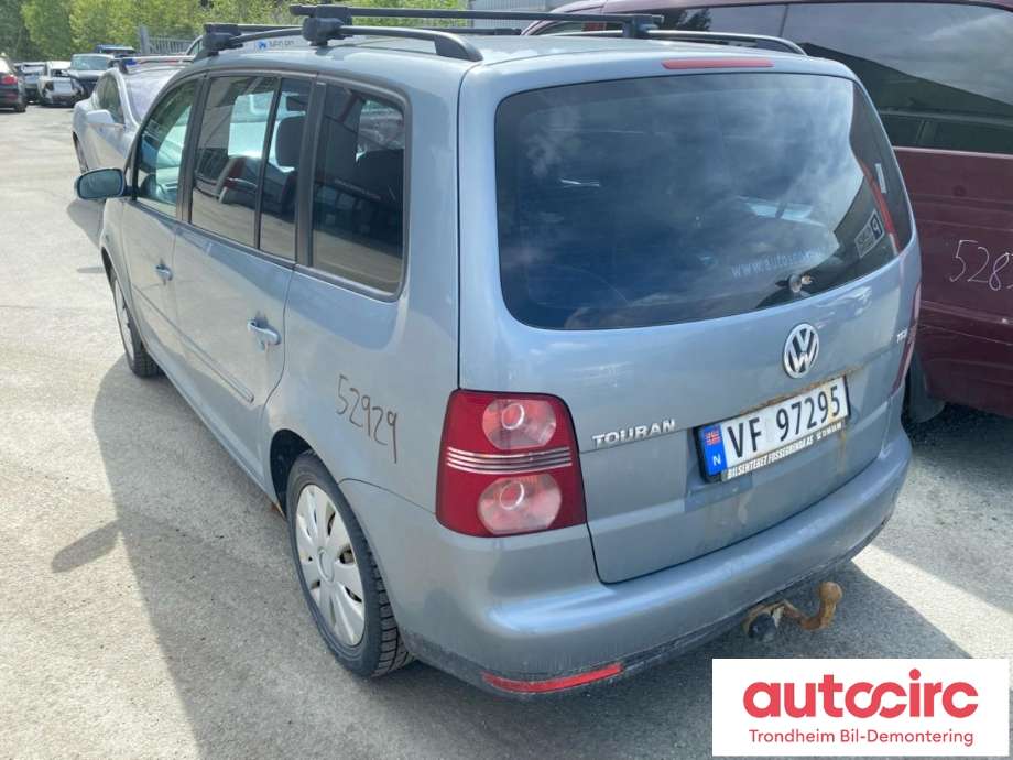VW Touran 2007-2010 (Type I, Fase 2) , Motorkode: BLS, Girkassekode: JYK