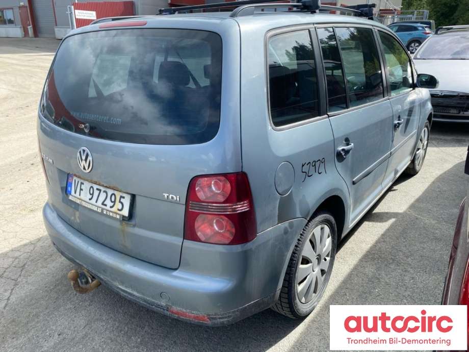 VW Touran 2007-2010 (Type I, Fase 2) , Motorkode: BLS, Girkassekode: JYK