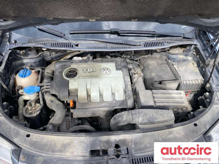 VW Touran 2007-2010 (Type I, Fase 2) , Motorkode: BLS, Girkassekode: JYK