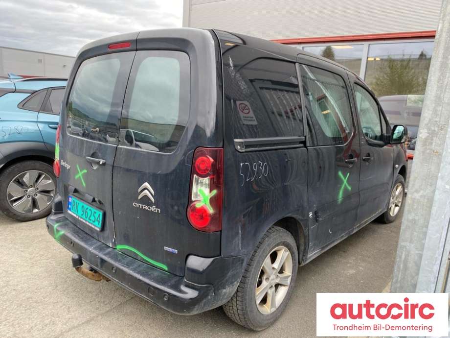 Citroën Berlingo 2015-2019 (Type II, Fase 2) , Motorkode: BH02, Girkassekode: 1612241880