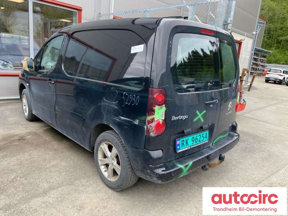 Citroën Berlingo 2015-2019 (Type II, Fase 2) , Motorkode: BH02, Girkassekode: 1612241880
