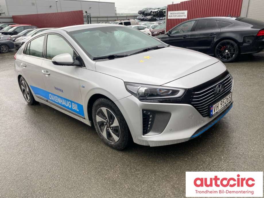 Hyundai Ioniq Hybrid 2016-2019 (Fase 1) , Motorkode: G4LE, Girkassekode: D80KHD903541