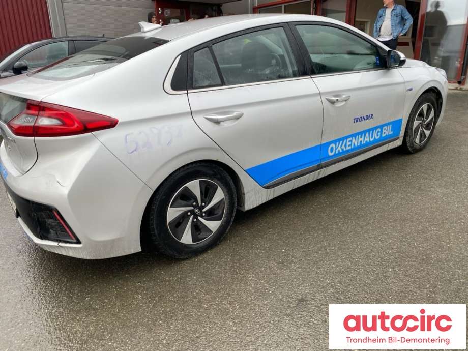 Hyundai Ioniq Hybrid 2016-2019 (Fase 1) , Motorkode: G4LE, Girkassekode: D80KHD903541