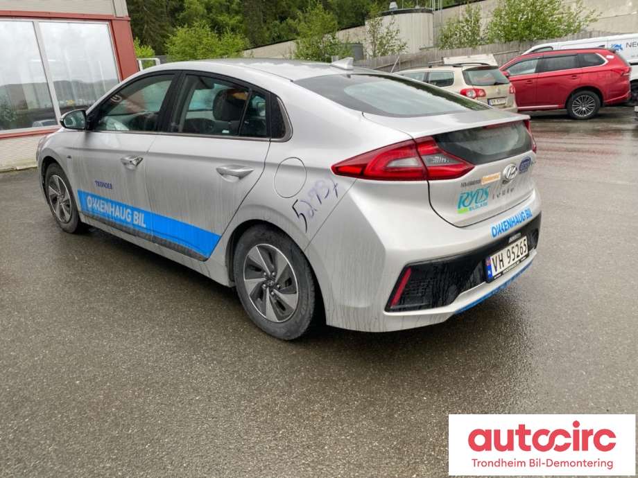 Hyundai Ioniq Hybrid 2016-2019 (Fase 1) , Motorkode: G4LE, Girkassekode: D80KHD903541