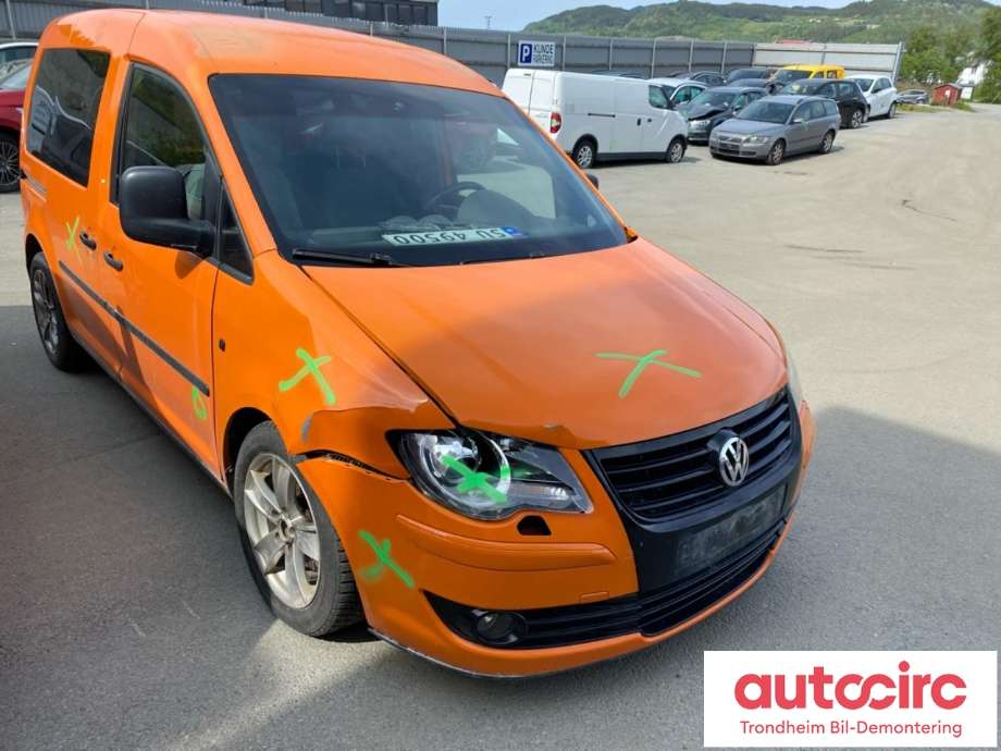 VW Caddy 2004-2010 (Type III, Fase 1) , Motorkode: 1.9 TDI 105 HK, Girkassekode: JCS