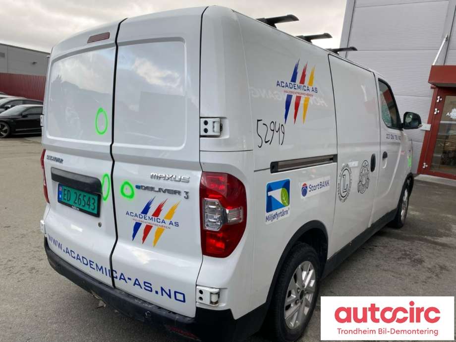Maxus e-Deliver 3 2020-->> , Motorkode: TZ204XS85K05, Girkassekode: 