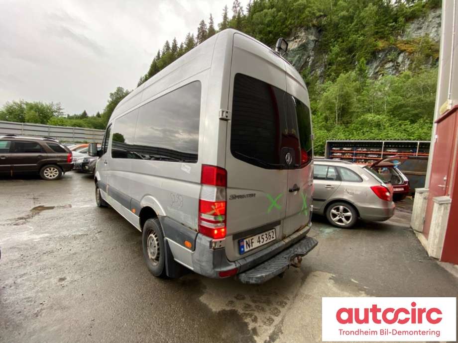 Mercedes Sprinter 2006-2013 (Fase 1) (906) (906), Motorkode: OM651955, Girkassekode: 722686