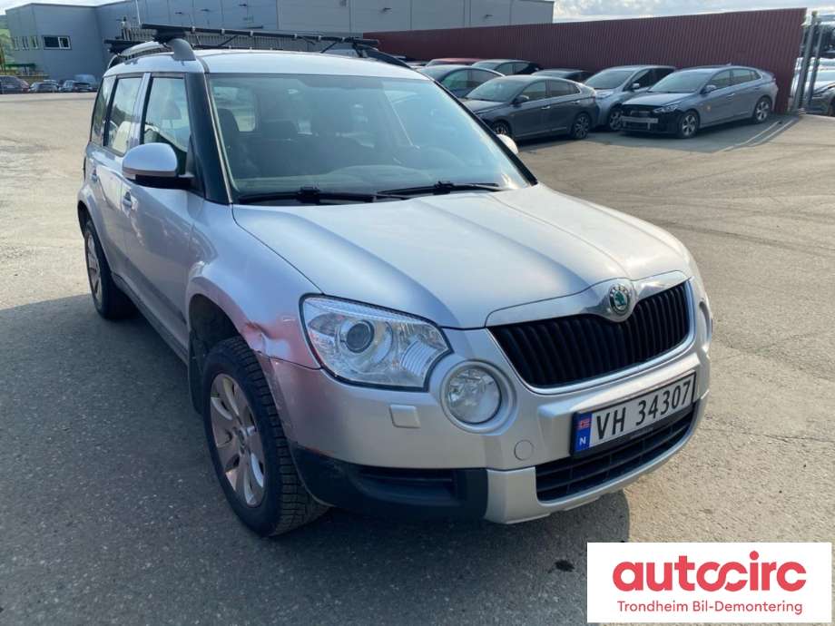 Škoda Yeti 2009-2013 (Fase 1) , Motorkode: CFH, Girkassekode: 
