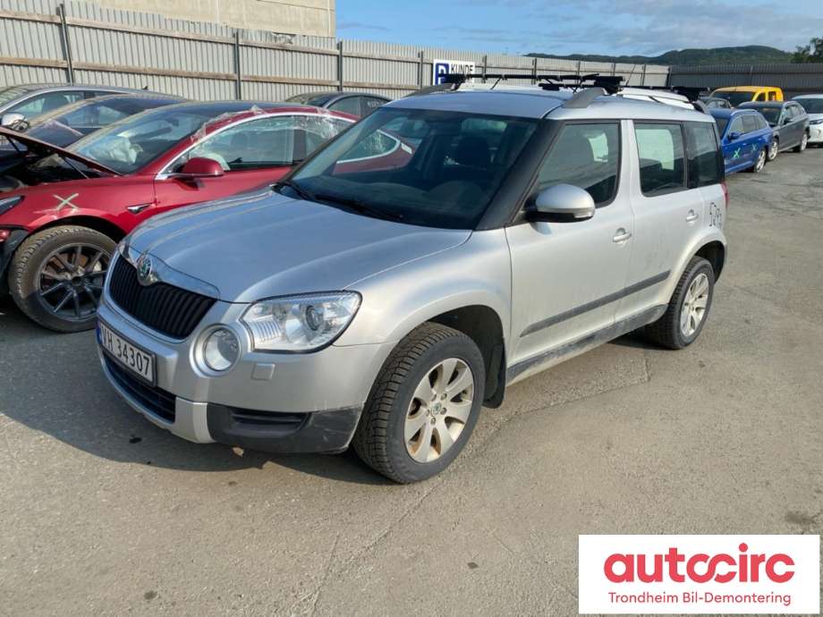 Škoda Yeti 2009-2013 (Fase 1) , Motorkode: CFH, Girkassekode: 