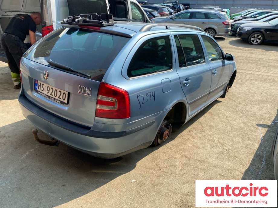 Škoda Octavia 2005-2008 (Type II, Fase 1) , Motorkode: BXE, Girkassekode: JLS