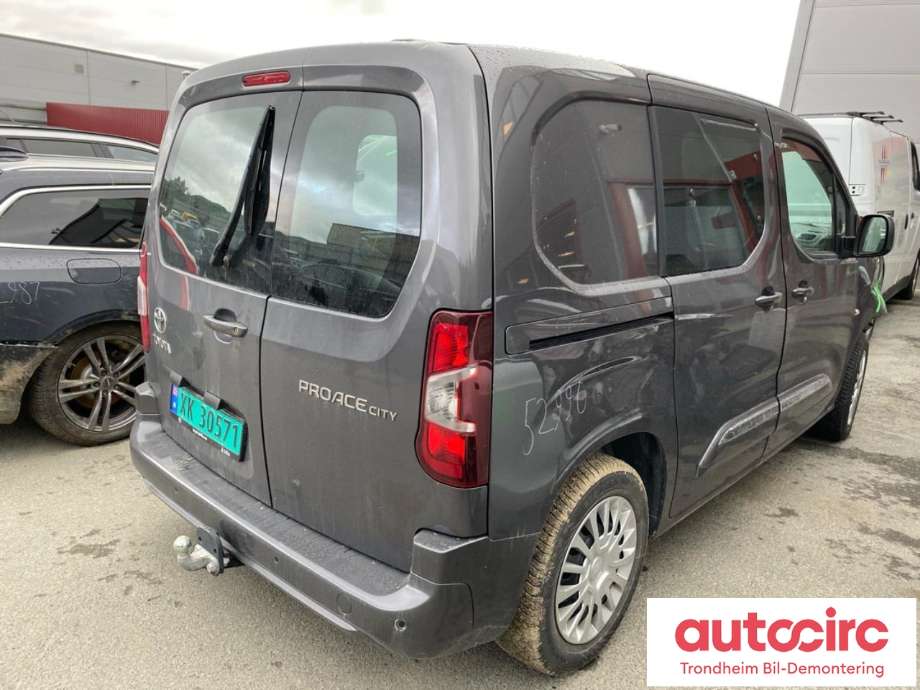 Toyota Proace City 2020-->> , Motorkode: DV5RC, Girkassekode: SU001B4565