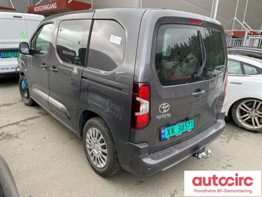 Toyota Proace City 2020-->> , Motorkode: DV5RC, Girkassekode: SU001B4565