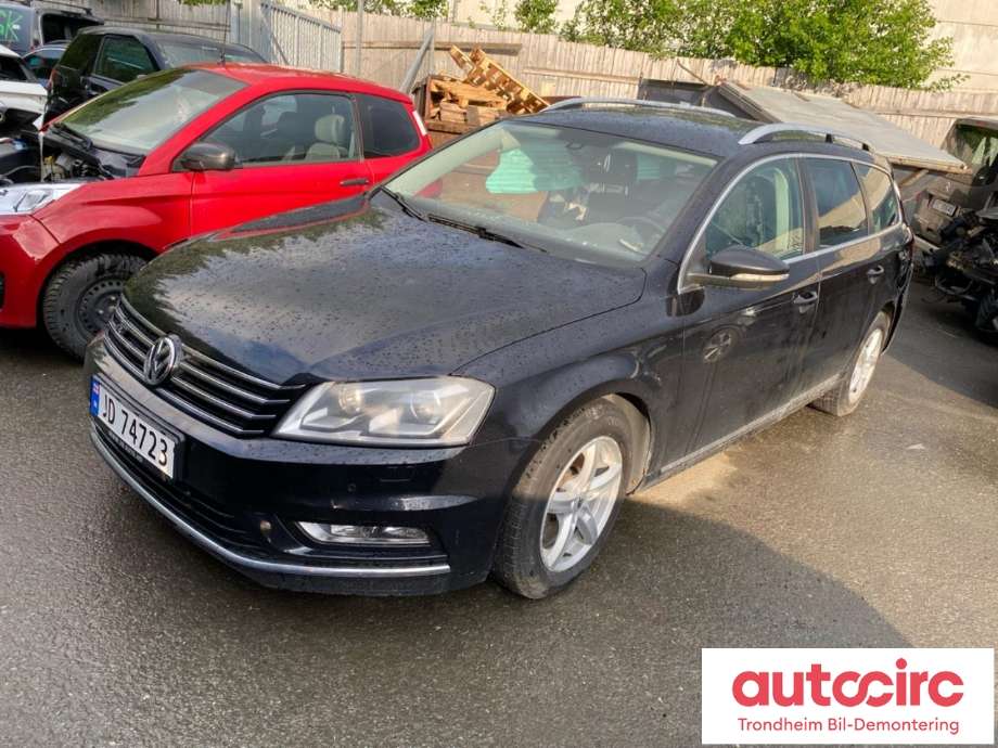 VW Passat 2011-2015 (B7) (B7), Motorkode: CFGC, Girkassekode: PQV