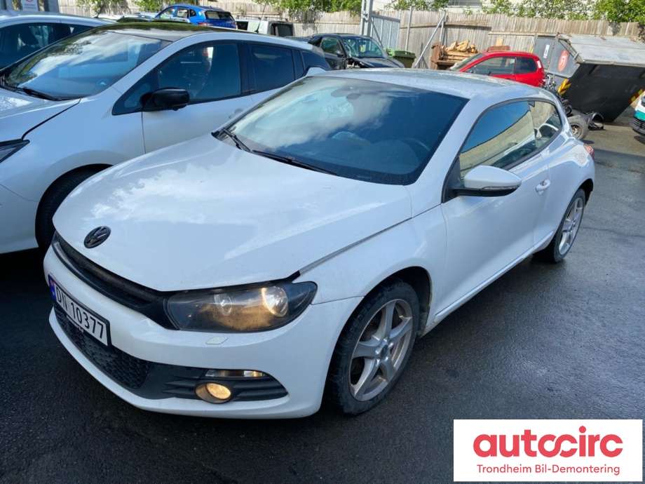 VW Scirocco 2008-2013 , Motorkode: CAVD, Girkassekode: KWB