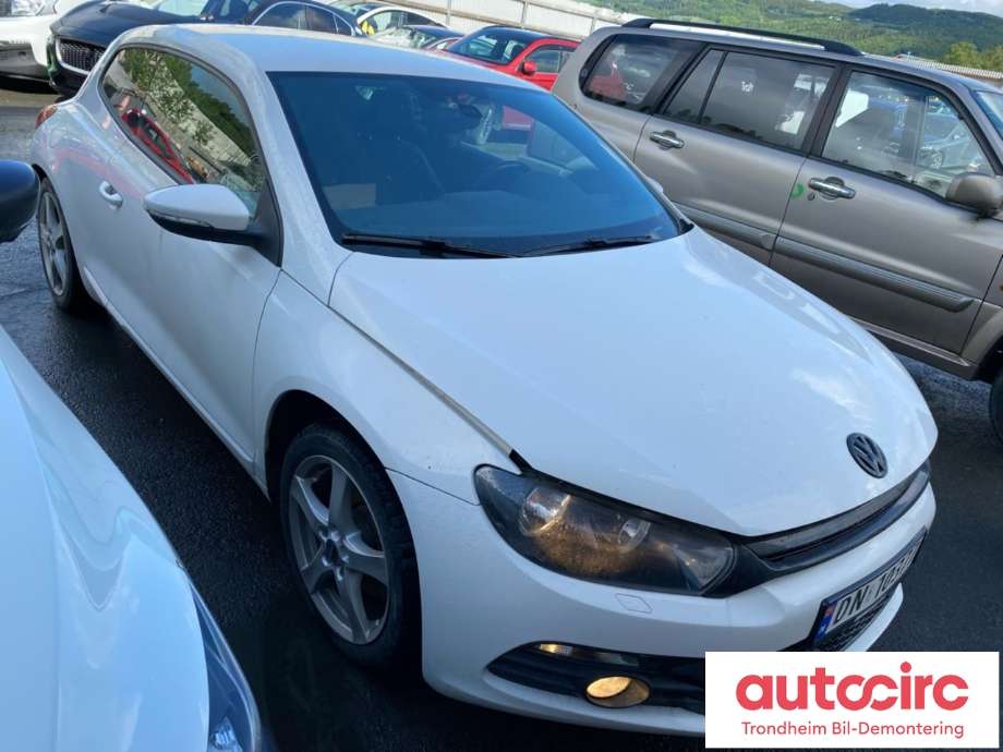 VW Scirocco 2008-2013 , Motorkode: CAVD, Girkassekode: KWB